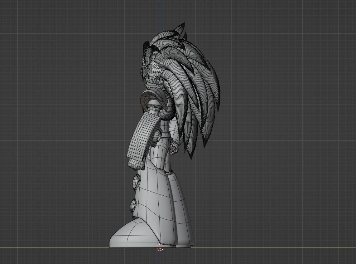 Terra Mega Man V 3D model_8