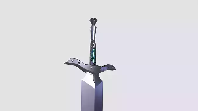 lowpoly sword
