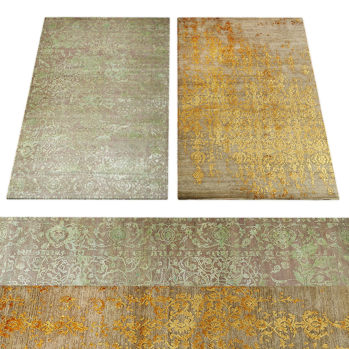 Rug471 Low-poly 3D model_1