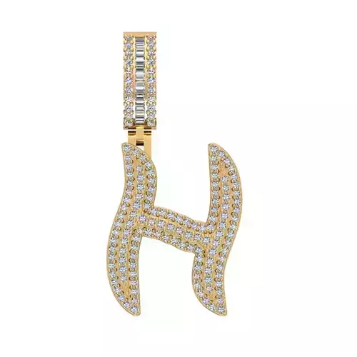 HIP HOP H PENDANT