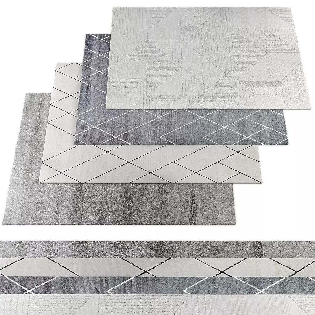 Rugs377 Low-poly 3D model_0