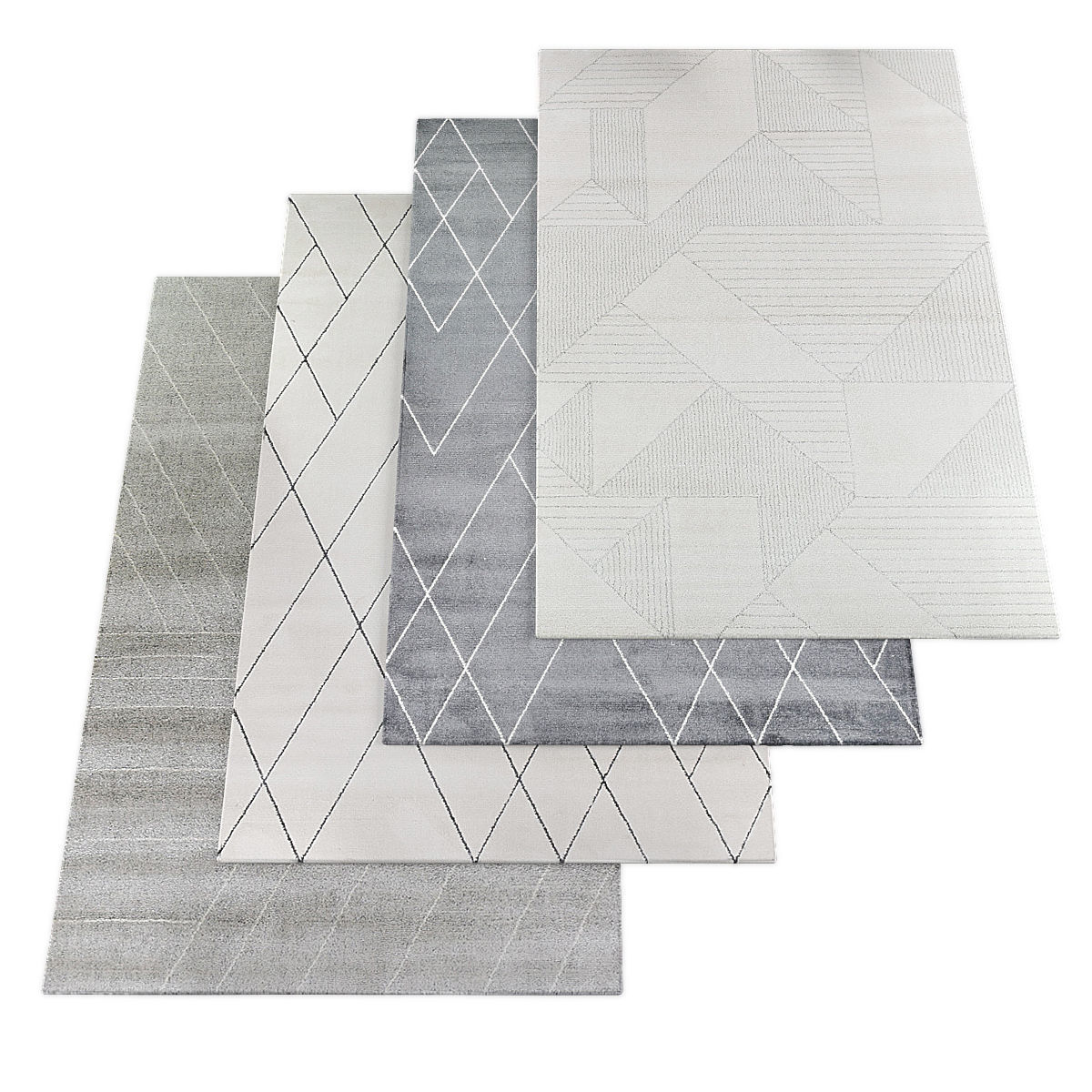 Rugs377 Low-poly 3D model_2