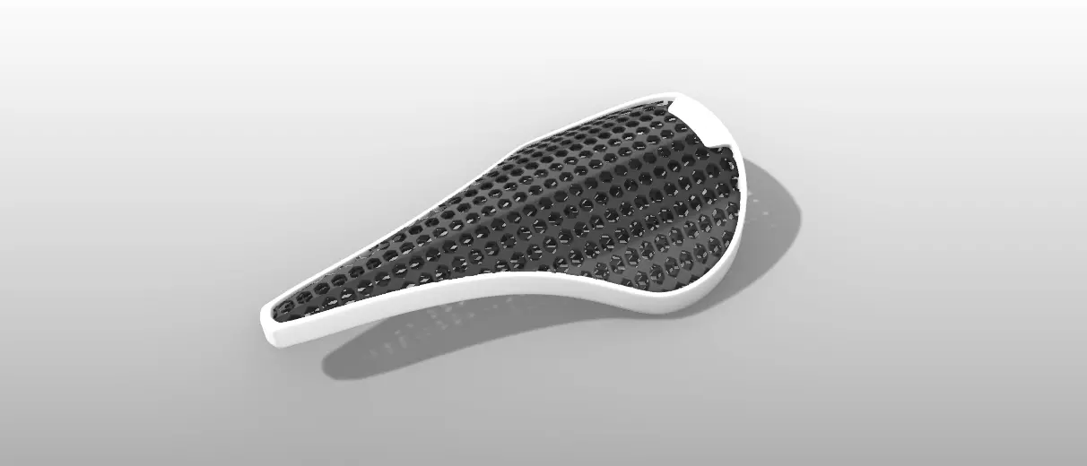 bicycle only saddle 3D print model