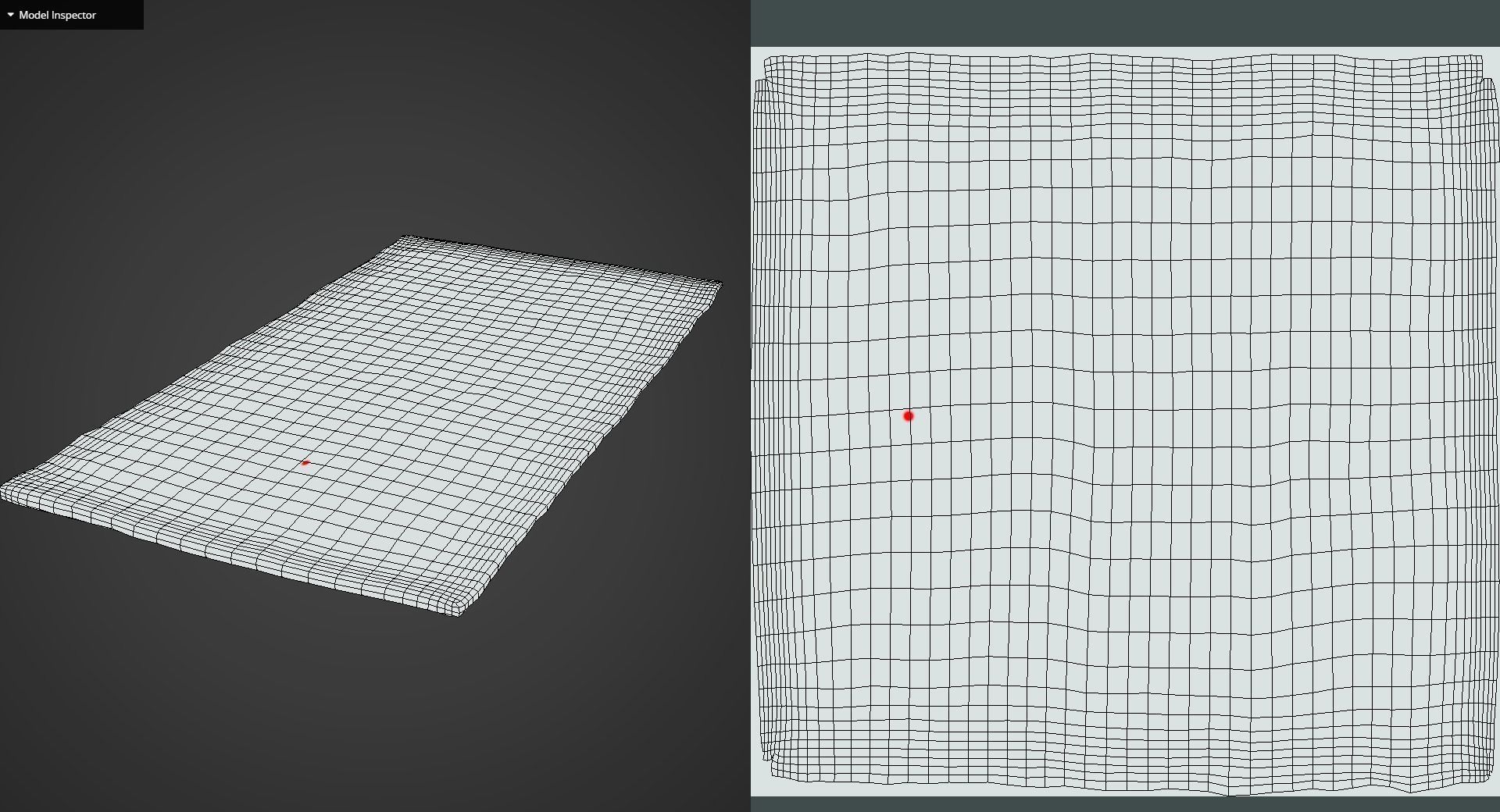 Game Ready Checkered Rug Low-poly 3D model_8