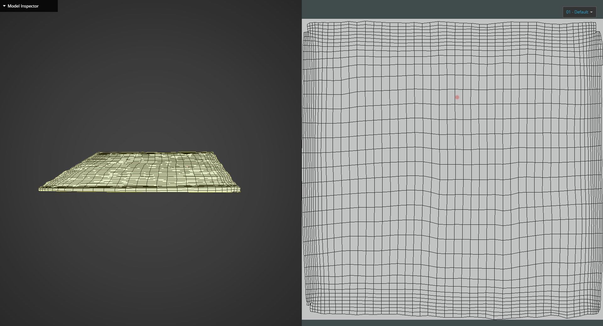 Game Ready Checkered Rug Low-poly 3D model_12
