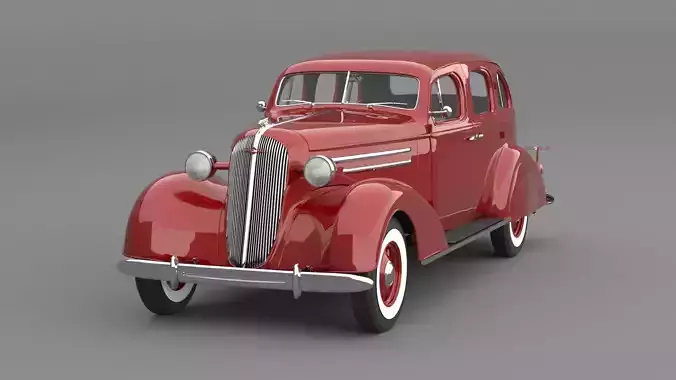1936 Chevrolet Master De Luxe 4 Door Sports Sedan