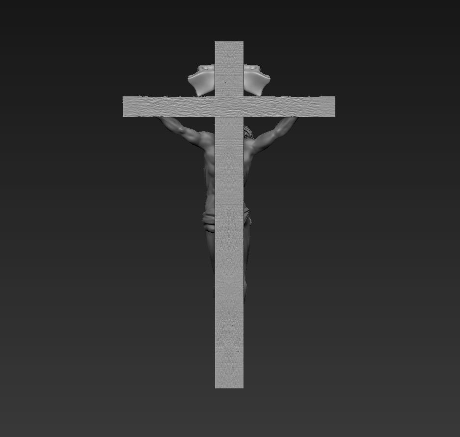 JESUS ON THE CROSS for 3D print 3D print model_8