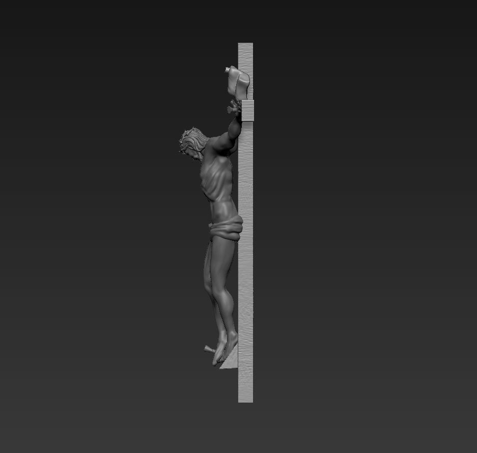 JESUS ON THE CROSS for 3D print 3D print model_5