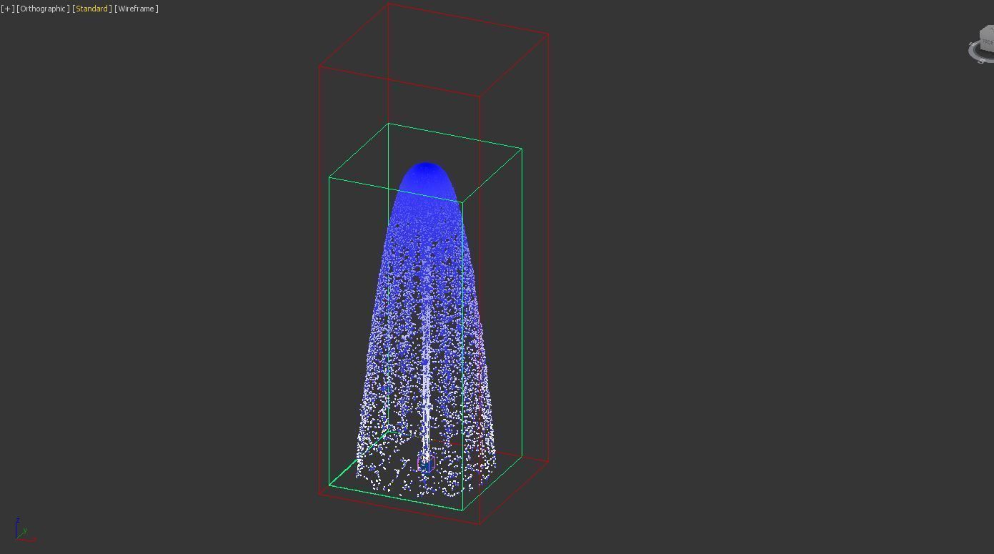 Realistic Water Fountain Loop Animation 11 3D model_3