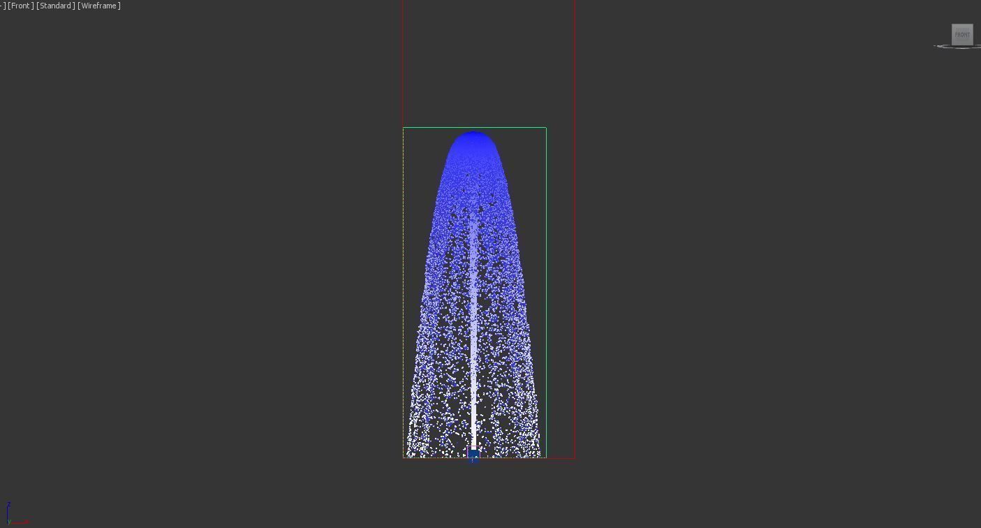 Realistic Water Fountain Loop Animation 11 3D model_2