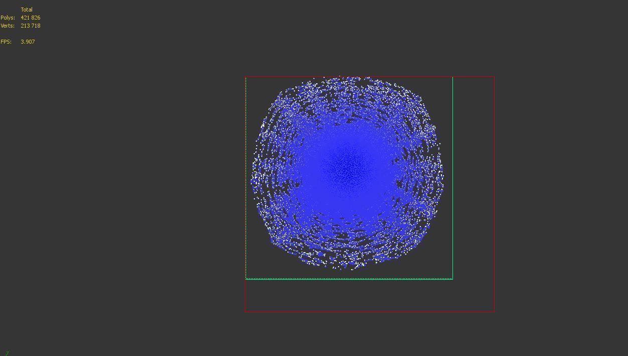 Realistic Water Fountain Loop Animation 11 3D model_4
