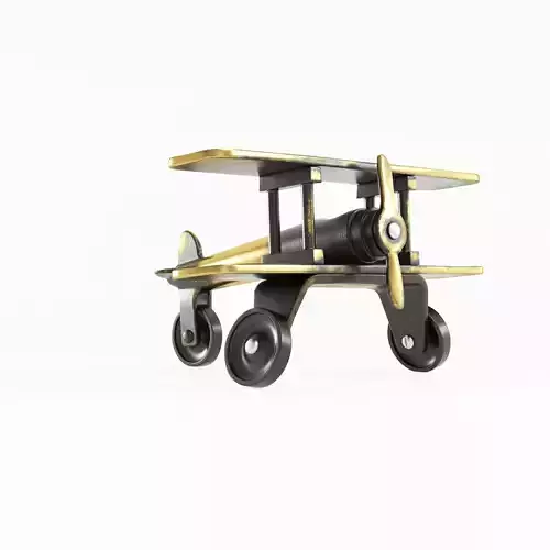 Antique Aeroplane 3D model