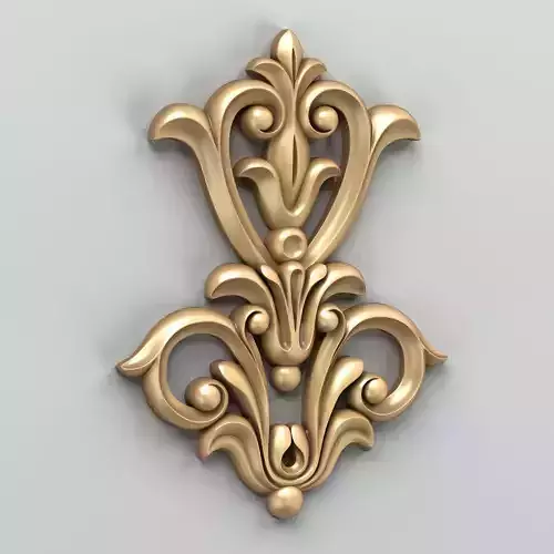 Decor vertical 022 3D model