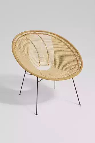 Wicker Round Rattan Chair