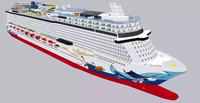 NORWEGIAN ESCAPE 3D model