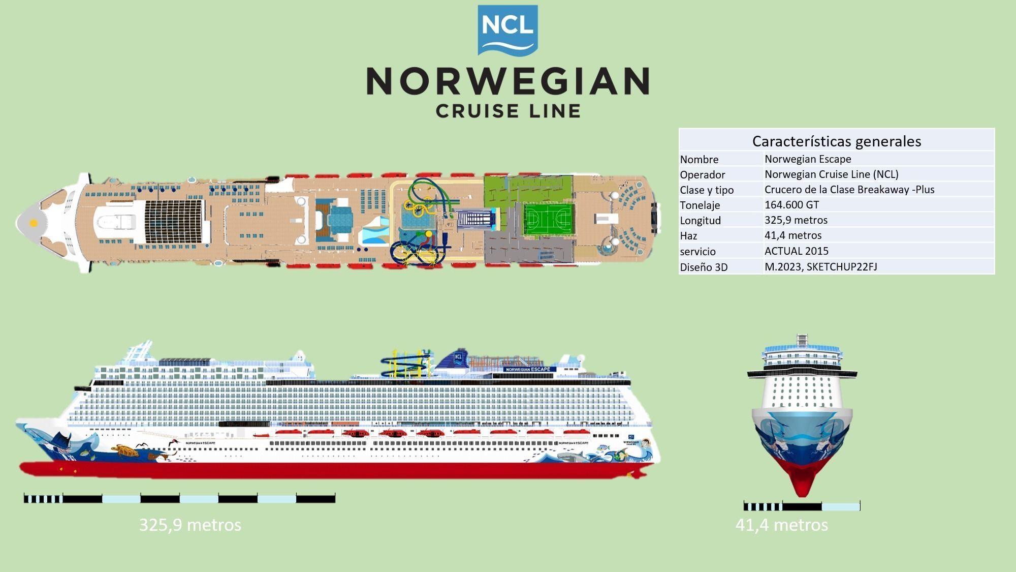 NORWEGIAN ESCAPE 3D model_2
