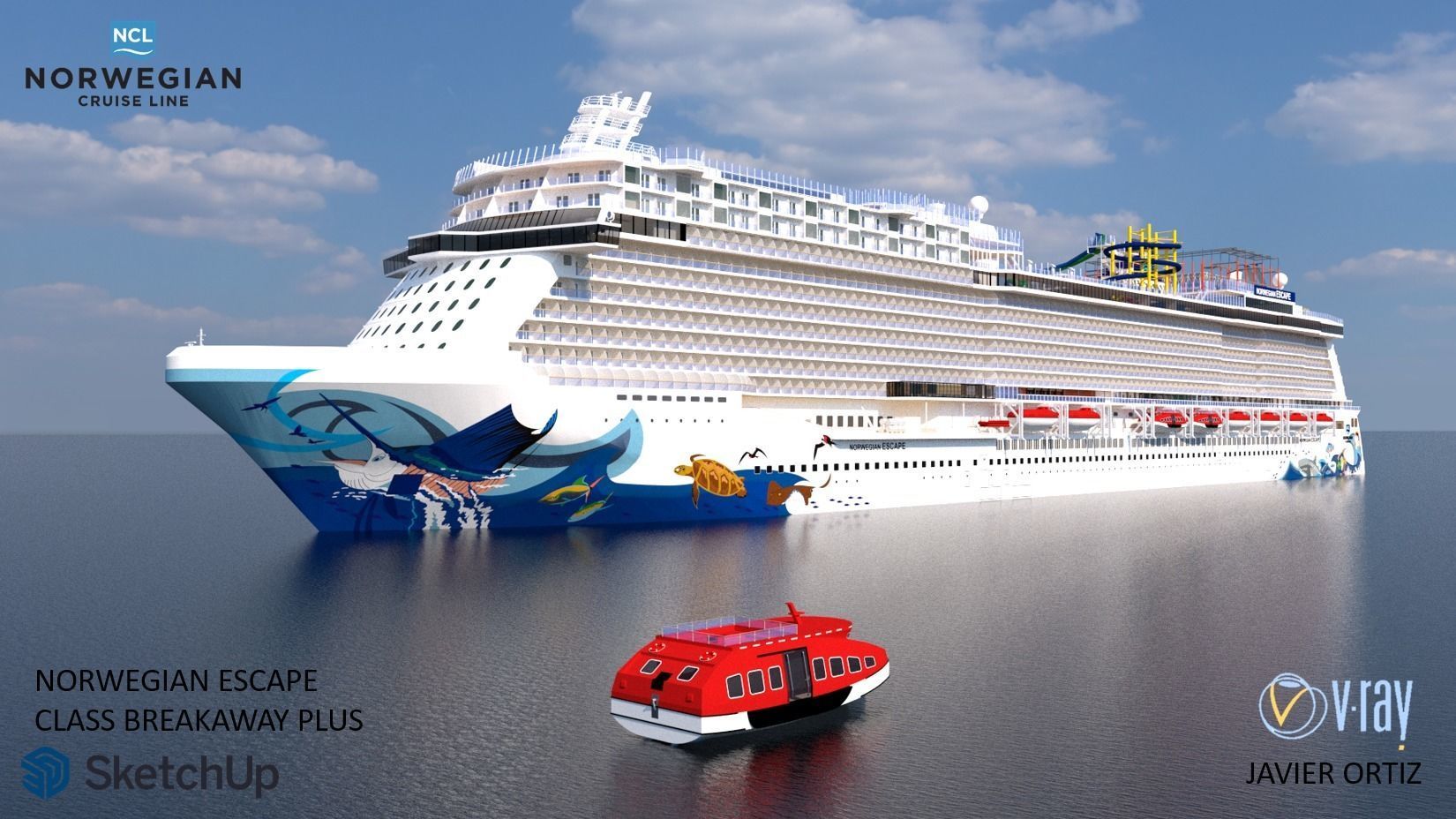 NORWEGIAN ESCAPE 3D model_3