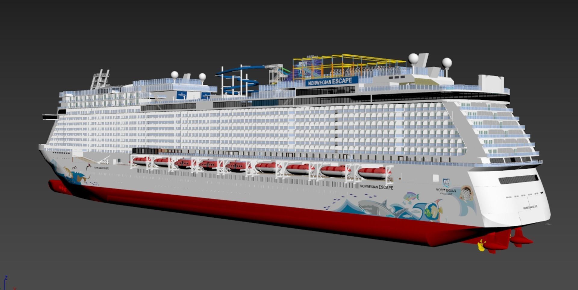 NORWEGIAN ESCAPE 3D model_9