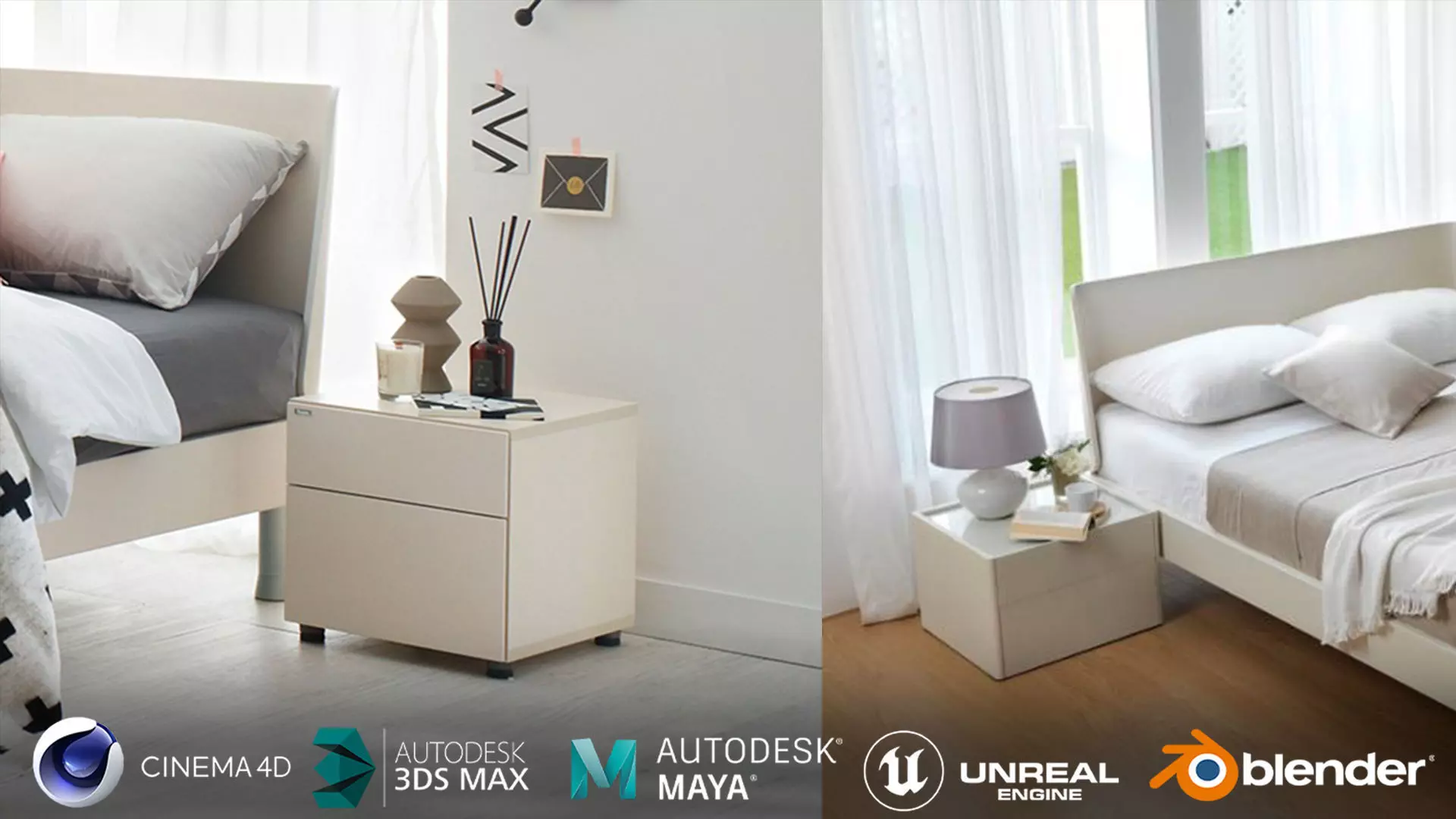 May Mini Bedside Table 3D model_0