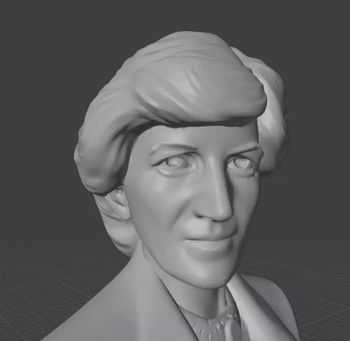 Princess Diana 3D print model_24