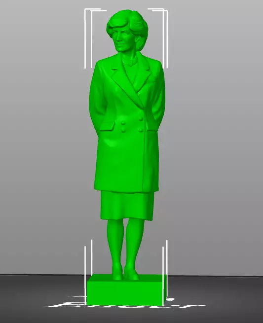 Princess Diana 3D print model_25