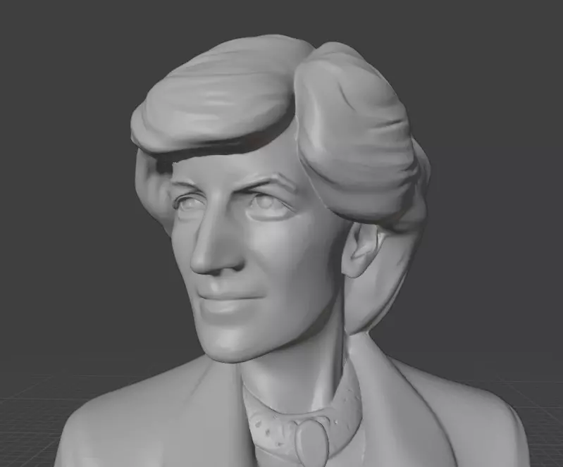 Princess Diana 3D print model_26