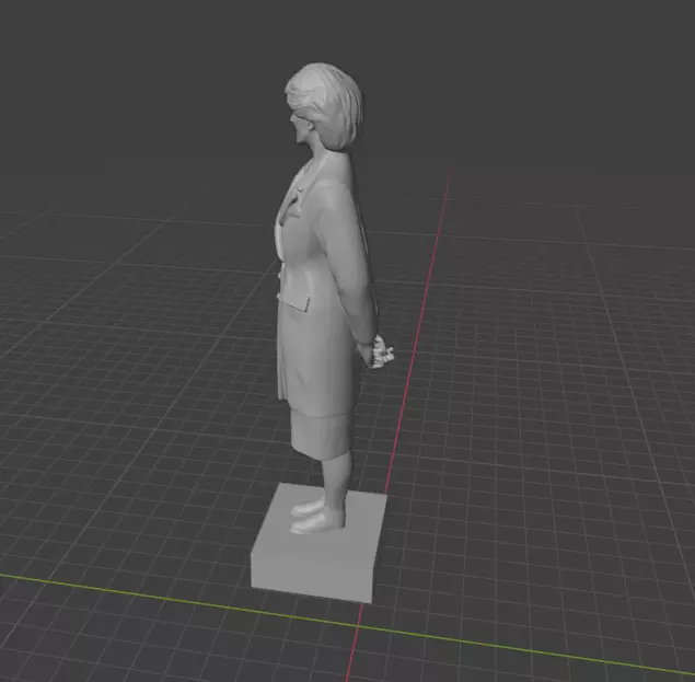 Princess Diana 3D print model_27