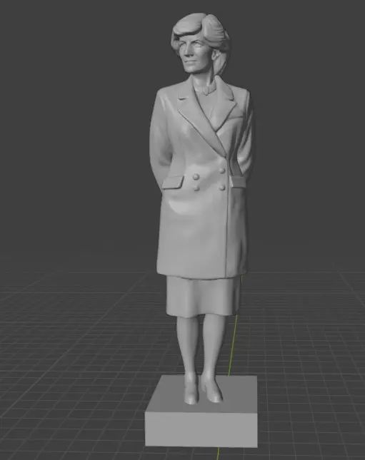 Princess Diana 3D print model_10