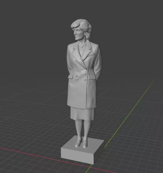 Princess Diana 3D print model_13