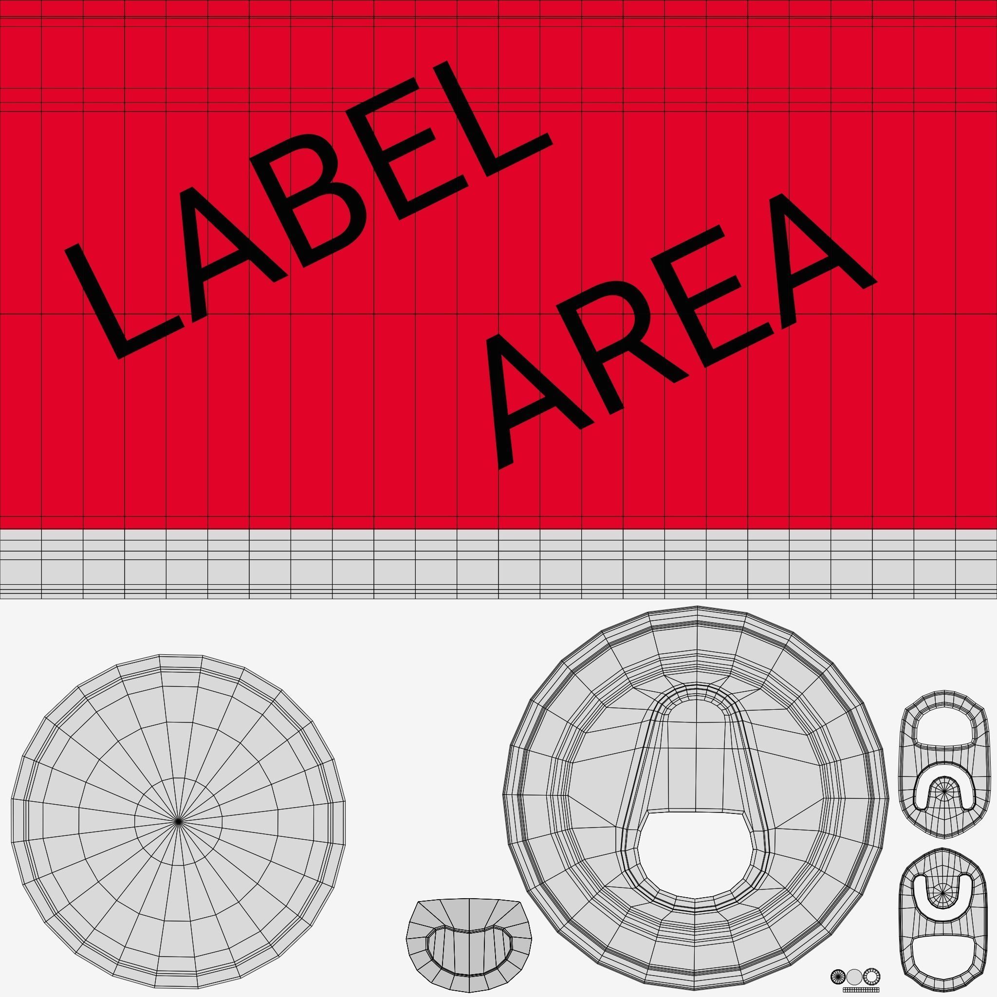 Beverage soda cans Value Pack - RIGGED Low-poly 3D model_32