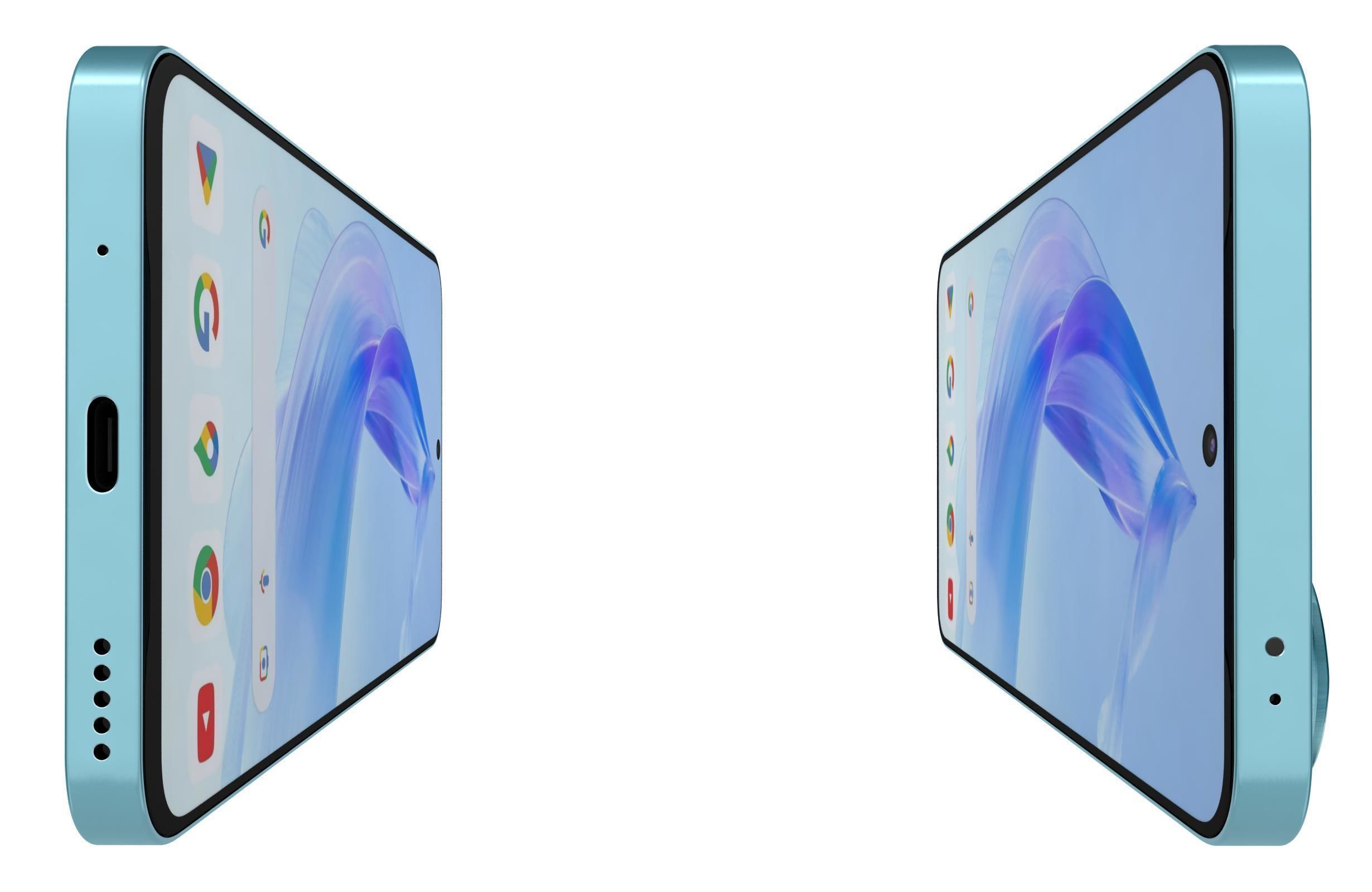 Honor 90 or 90 Pro and 90 Lite Low-poly 3D model_145