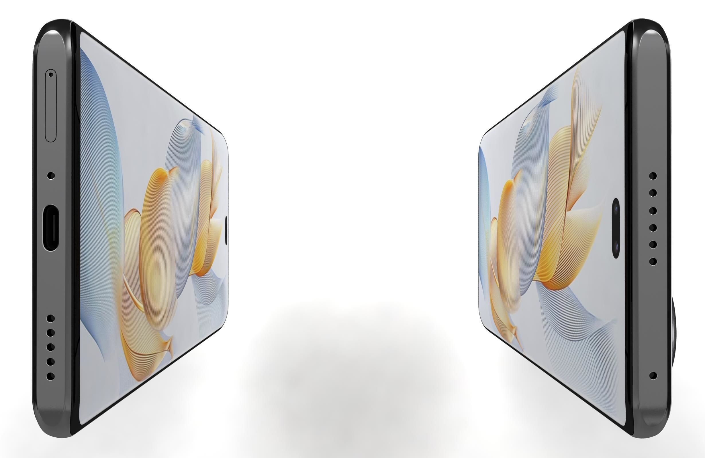 Honor 90 or 90 Pro and 90 Lite Low-poly 3D model_67