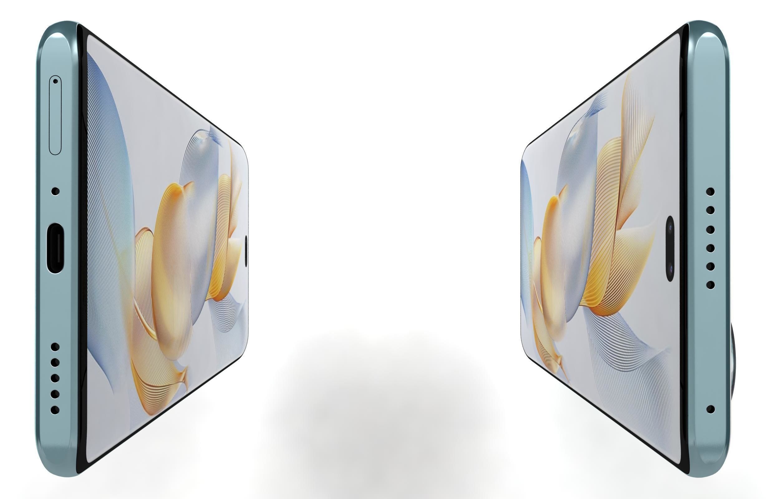 Honor 90 or 90 Pro and 90 Lite Low-poly 3D model_79