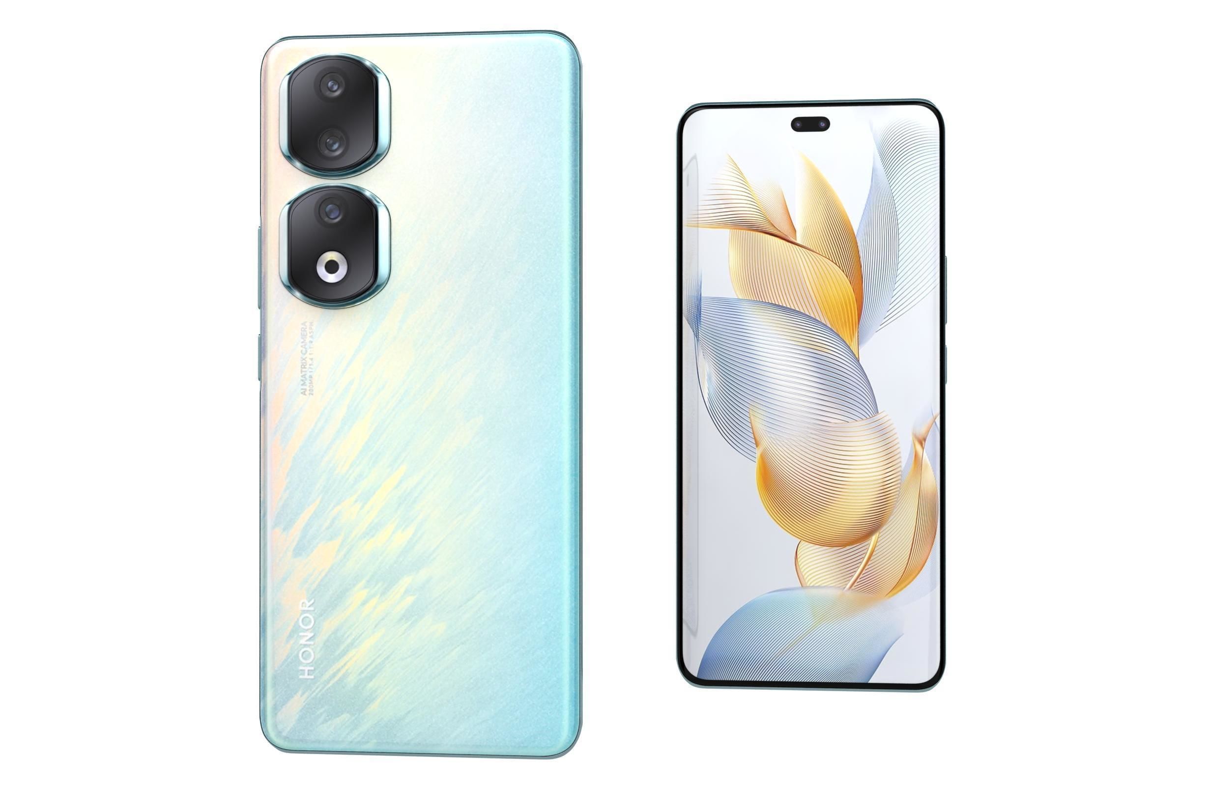 Honor 90 or 90 Pro and 90 Lite Low-poly 3D model_78