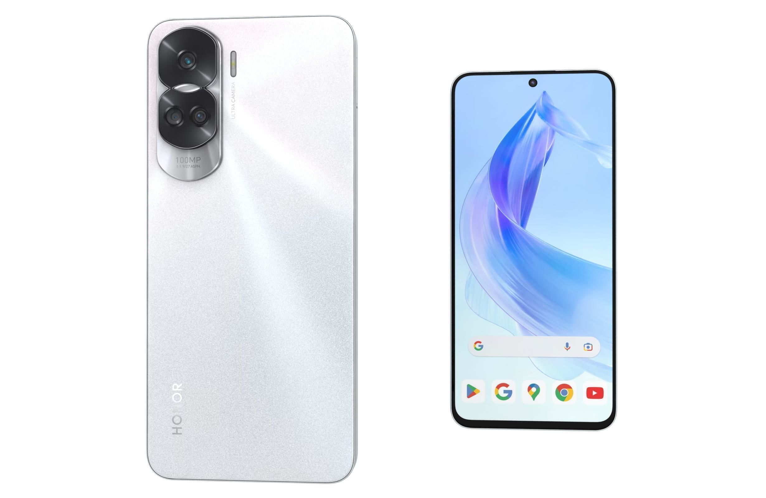 Honor 90 or 90 Pro and 90 Lite Low-poly 3D model_131