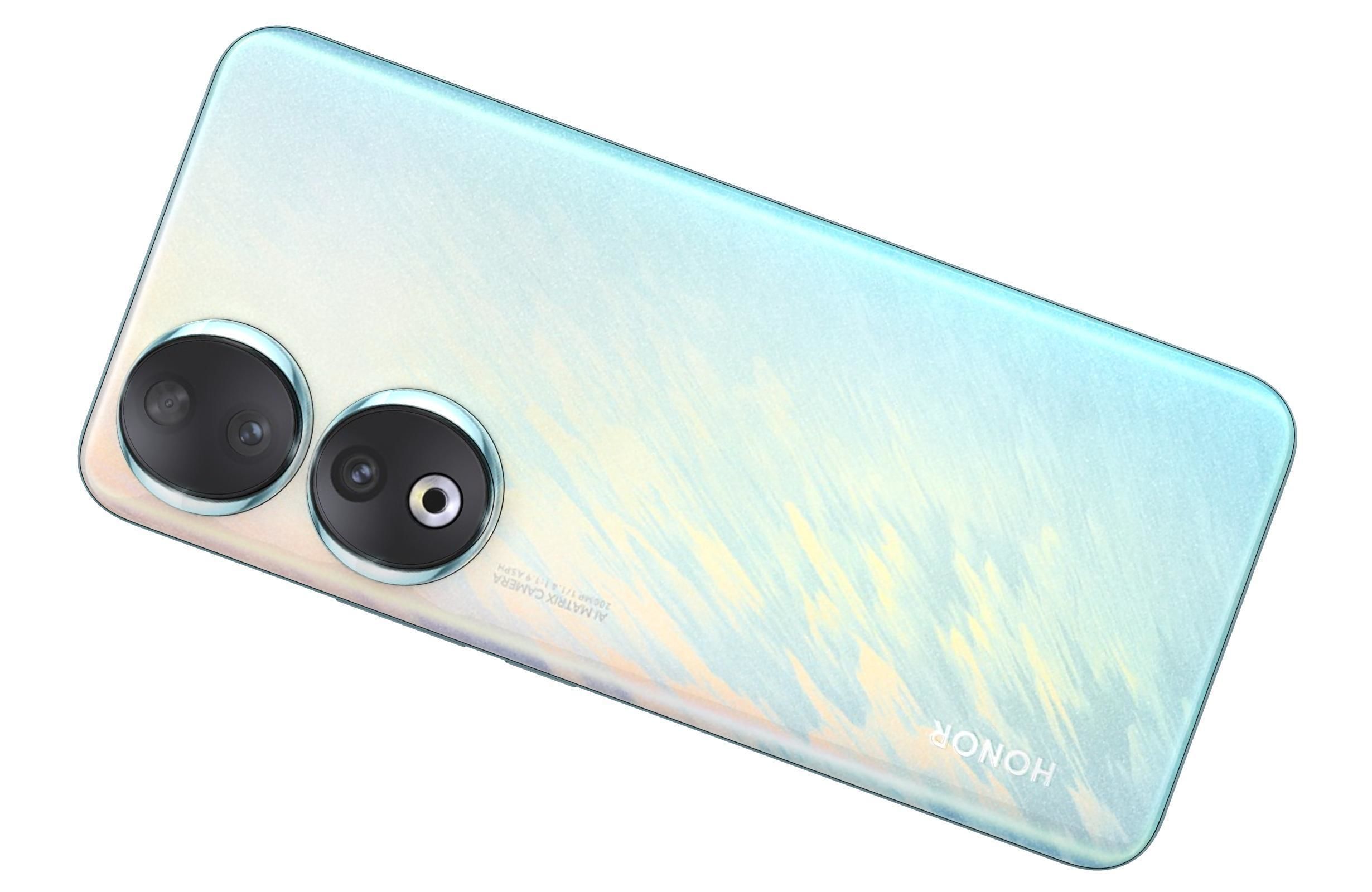 Honor 90 or 90 Pro and 90 Lite Low-poly 3D model_36