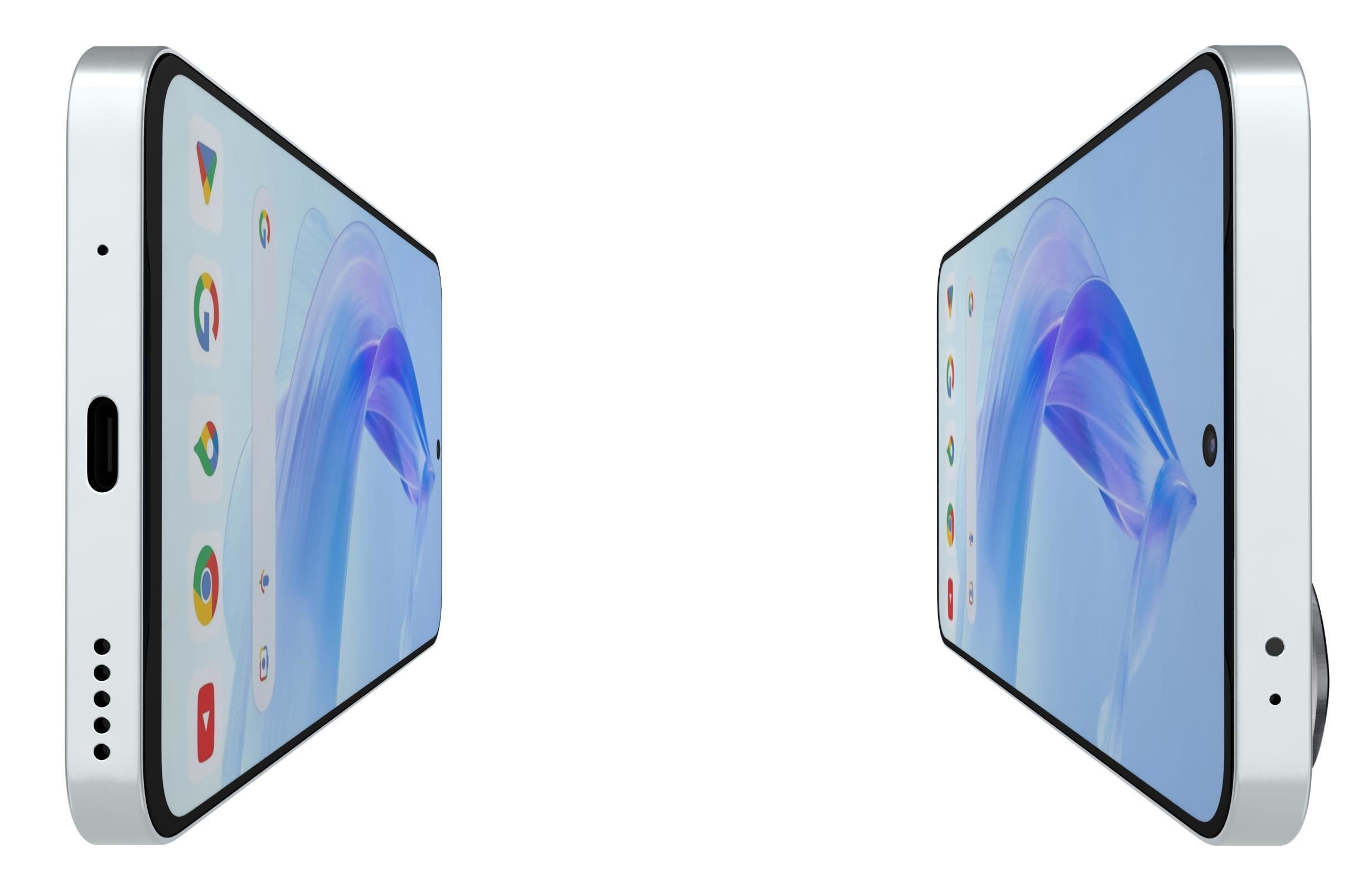 Honor 90 or 90 Pro and 90 Lite Low-poly 3D model_133