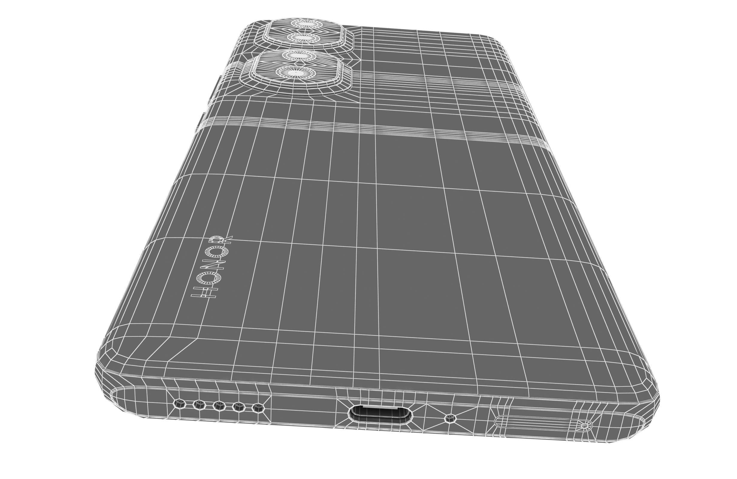 Honor 90 or 90 Pro and 90 Lite Low-poly 3D model_108