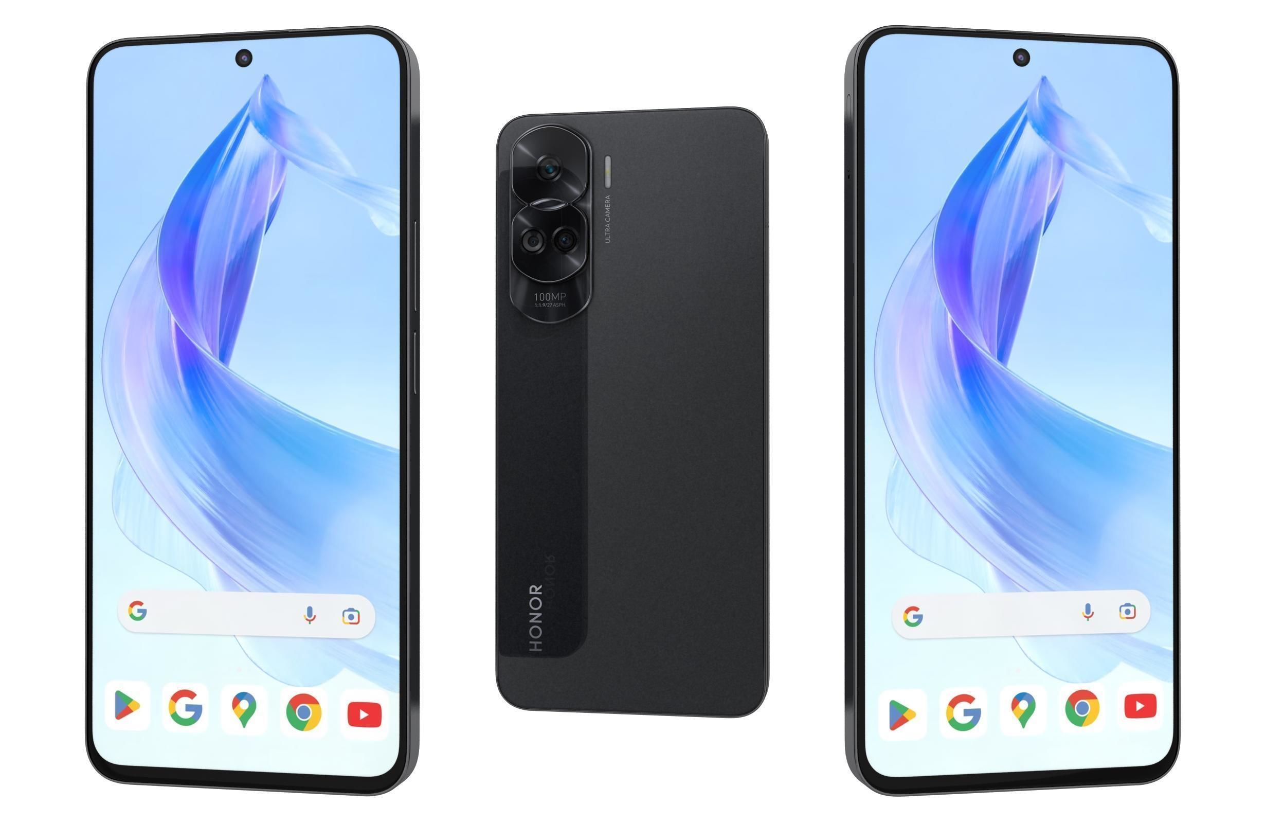 Honor 90 or 90 Pro and 90 Lite Low-poly 3D model_113