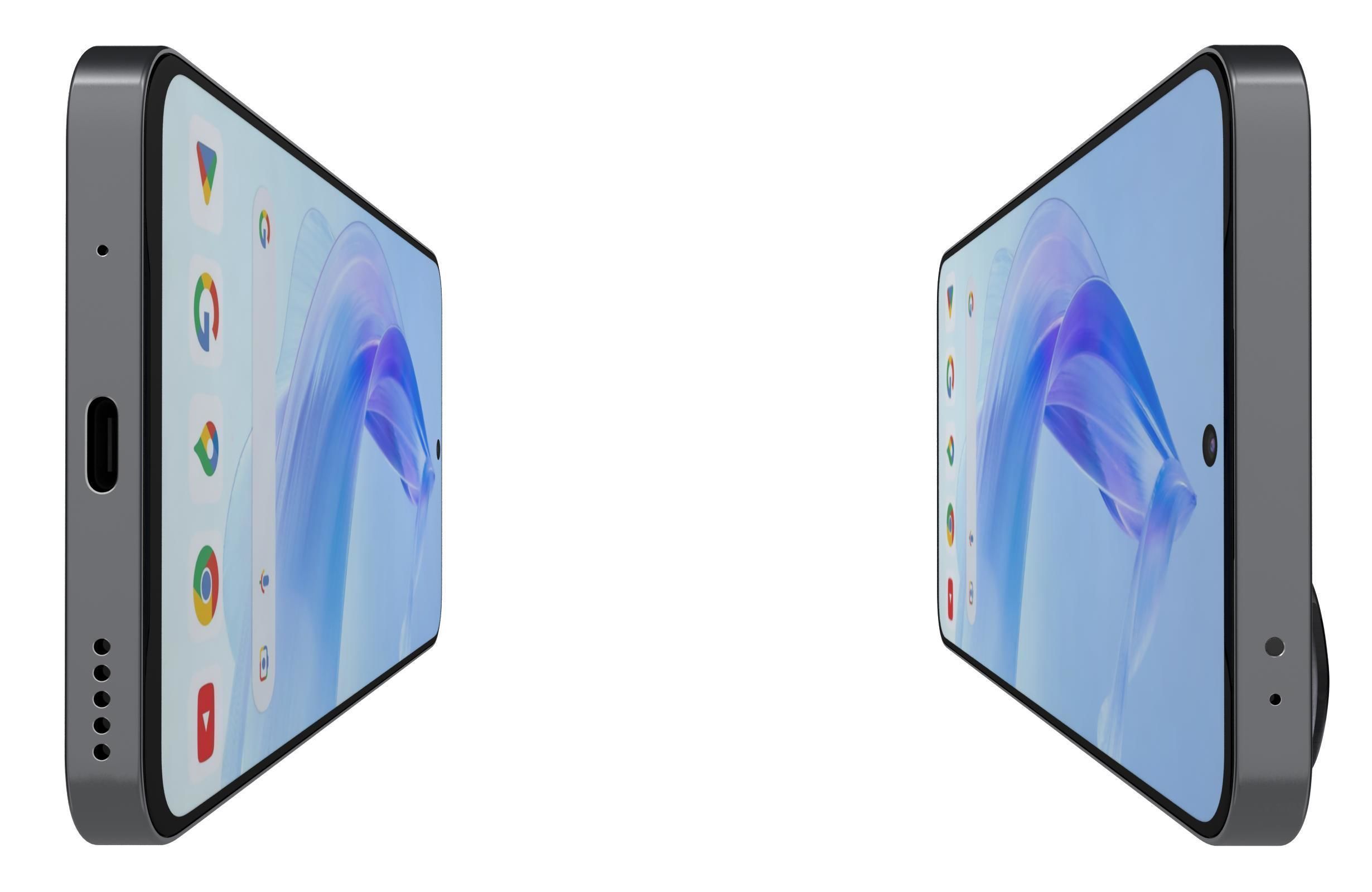 Honor 90 or 90 Pro and 90 Lite Low-poly 3D model_121