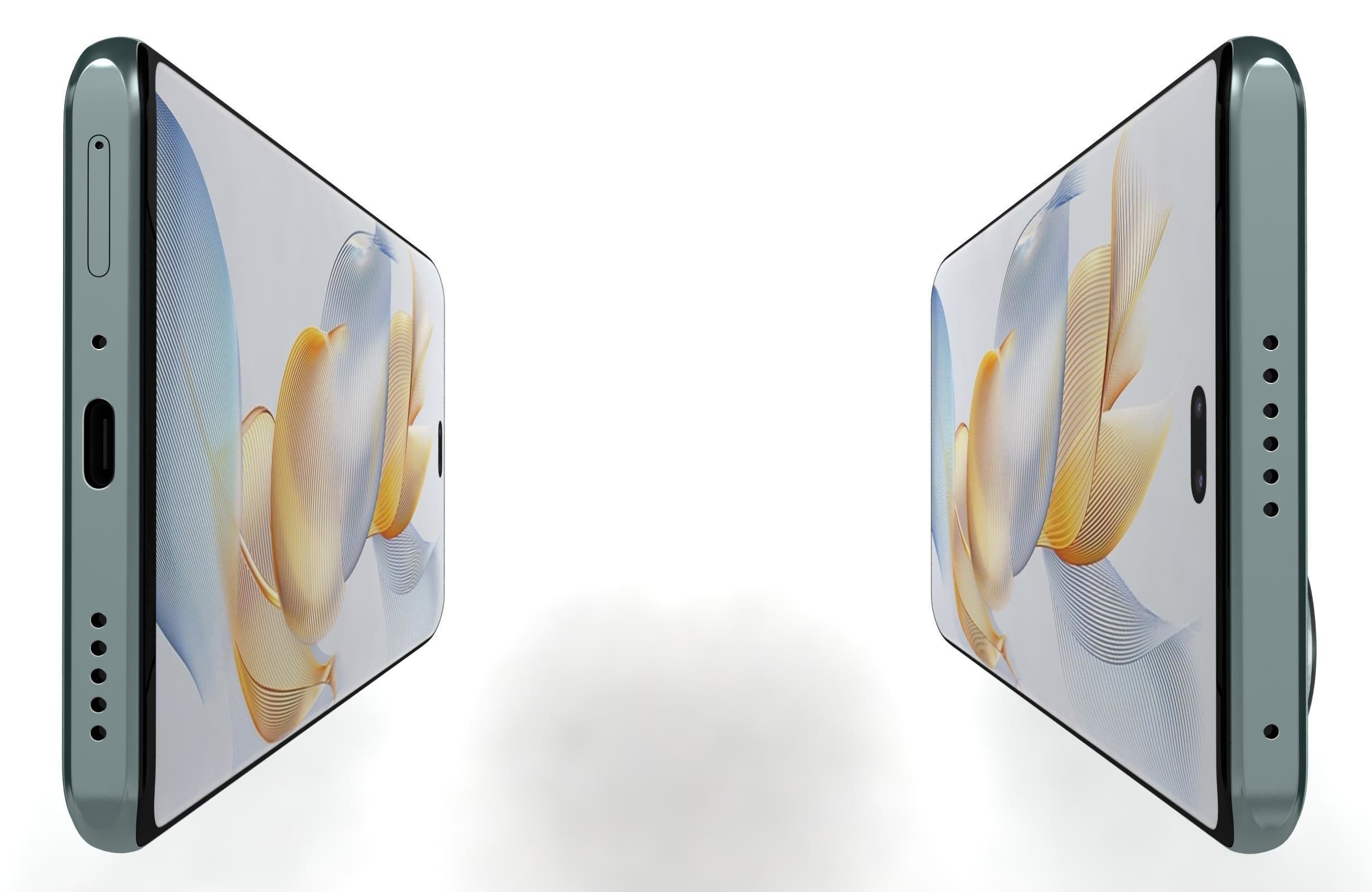 Honor 90 or 90 Pro and 90 Lite Low-poly 3D model_91