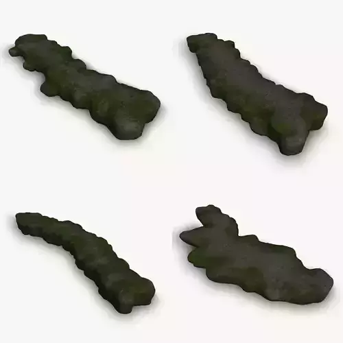 Rock Walkway 1 - 4 Combo - Moss 1