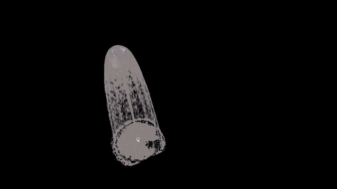 Realistic Water Fountain Loop Animation 12 3D model_7