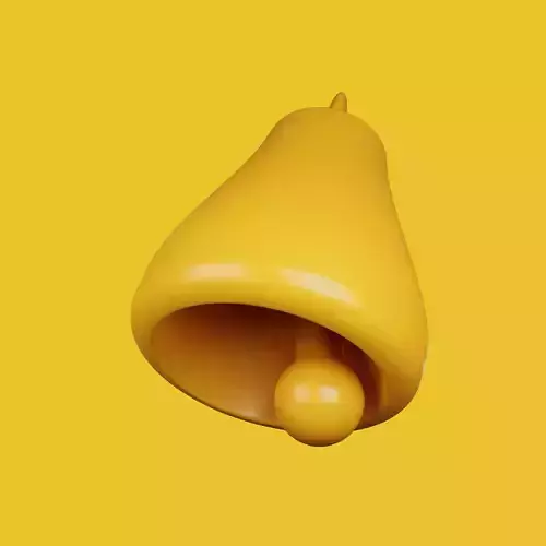 Bell 3D icon