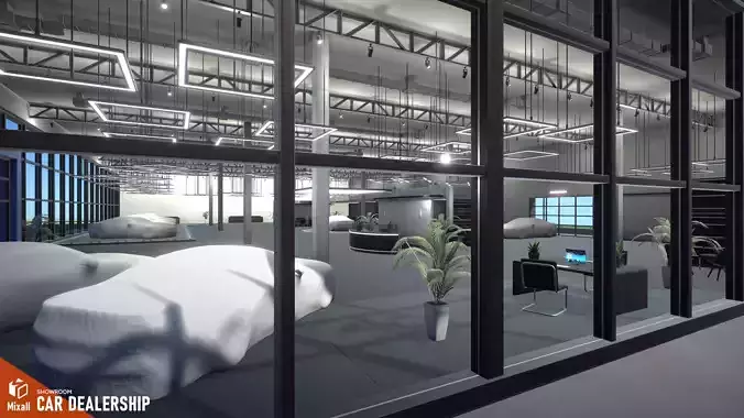Car dealership - Showroom