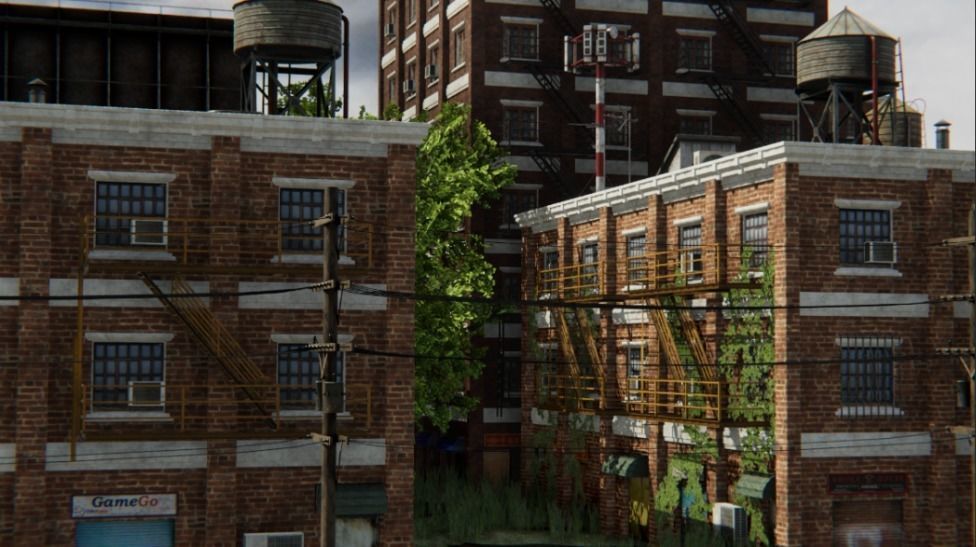 Post Apocalyptic Environment pack 3D Model Collection_7