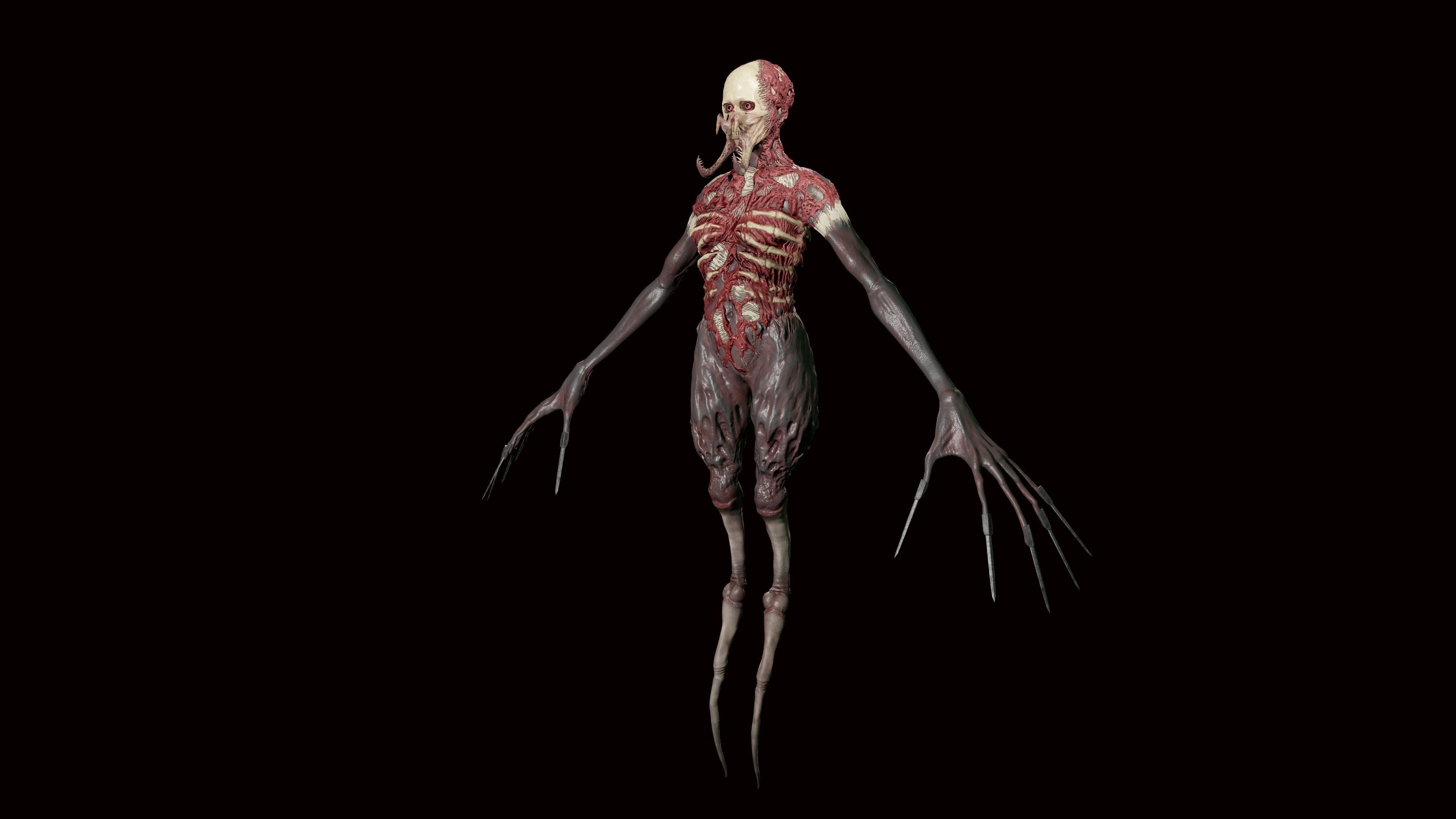 Experiment Low-poly 3D model_10