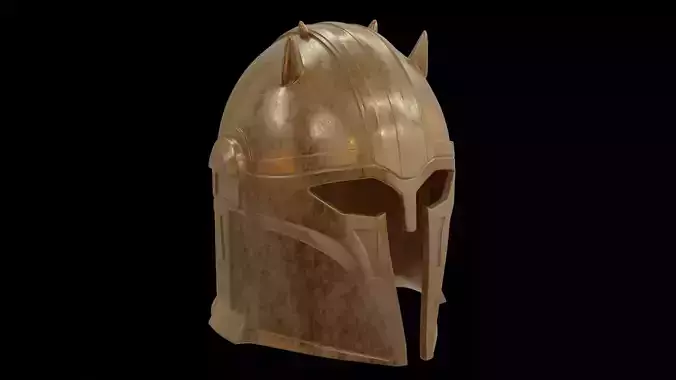 Mandalorian Armorer helmet
