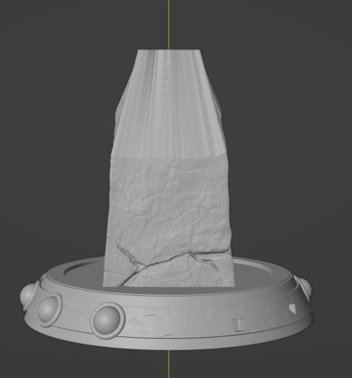 Bust Goku SSJ Namek 3D print model_6