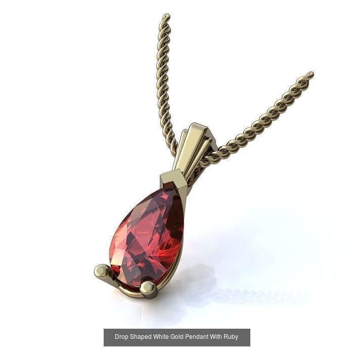 3DM 107 GEMSTONE STUD PENDANT FILES 3D Model Collection_111